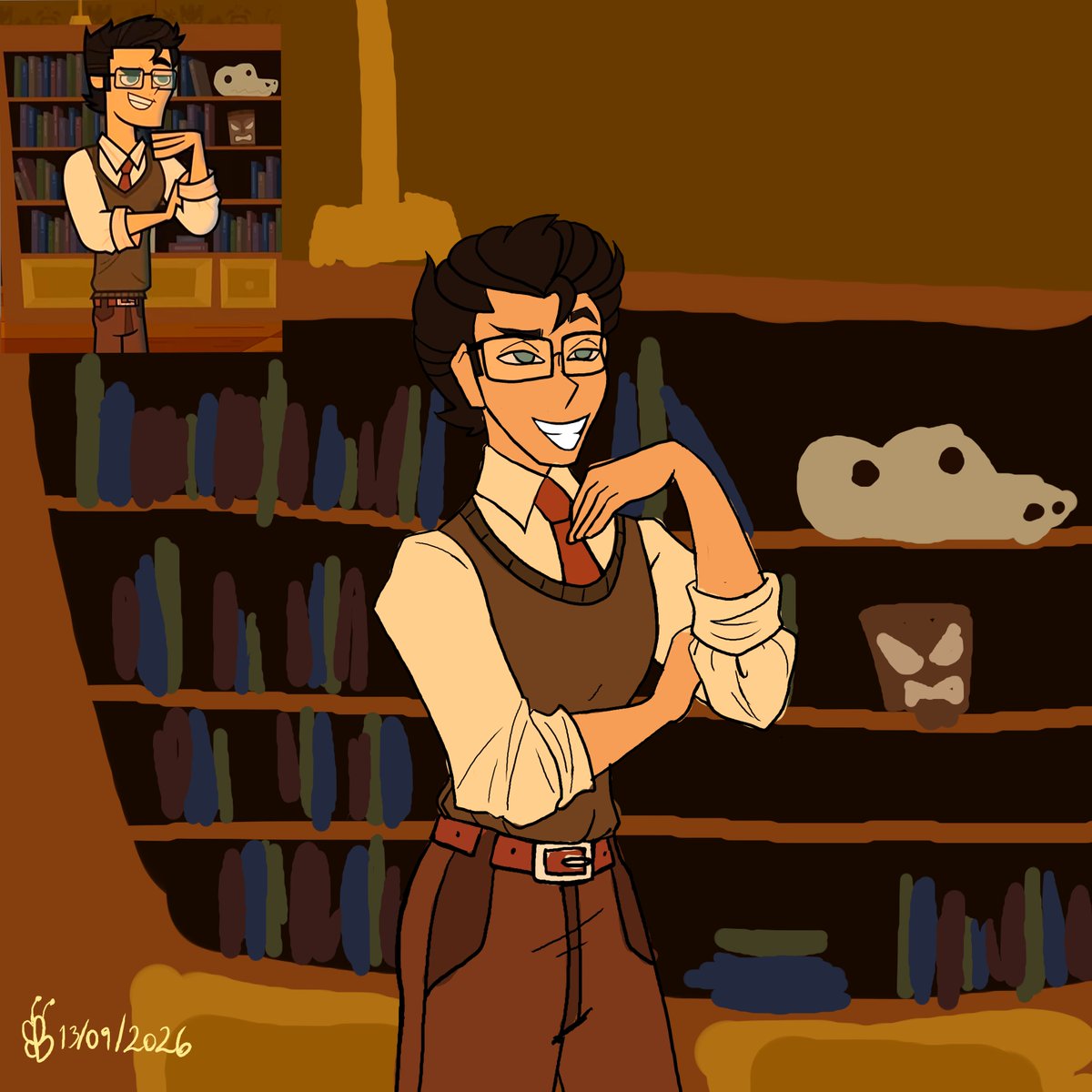 _b33_h0ney's tweet photo. He's a diva💋

#disventurecamp #campamentodesventura #spencer #draw https://t.co/p2VllRZ99H