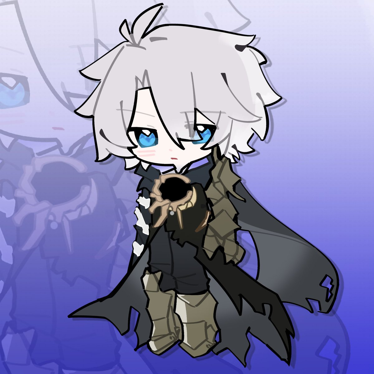 phailover072's tweet photo. 是之前找那位画的很可爱的画师约的小盗盗！
#phainon
#flamereaver https://t.co/2A67K7z84o