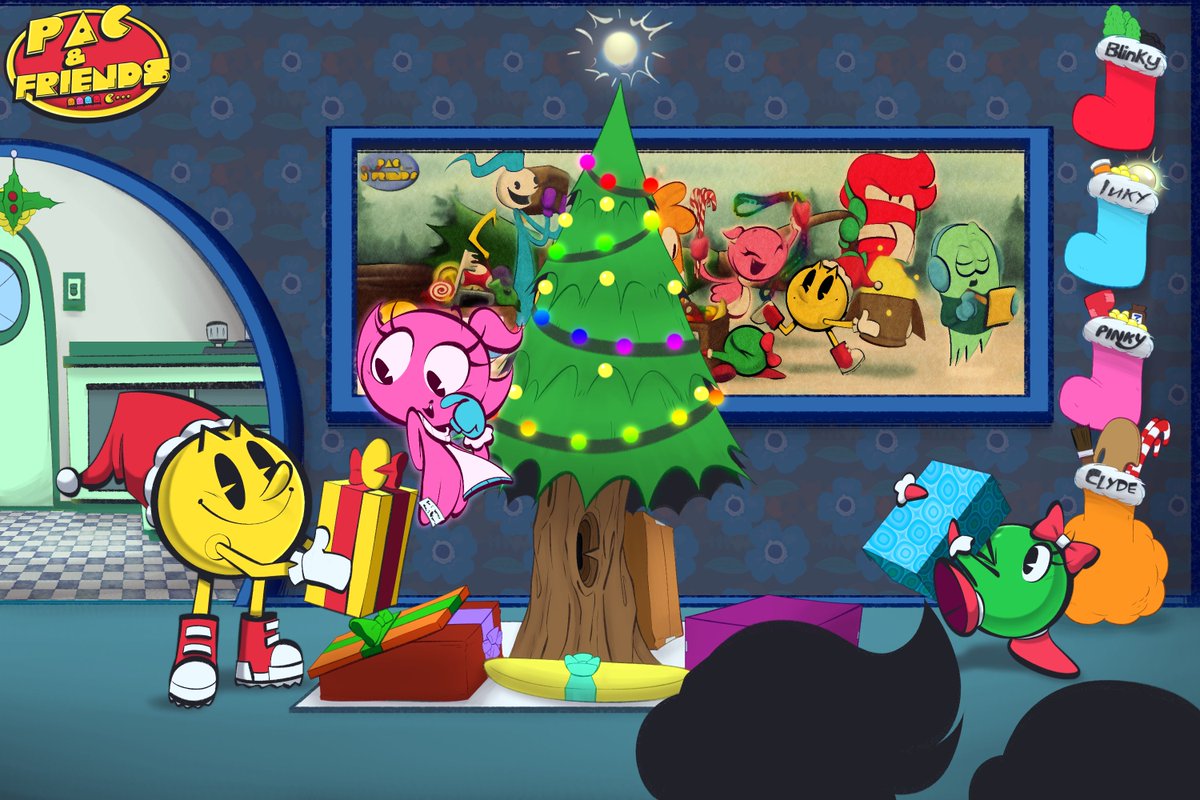 FanaMationU's tweet photo. just realized I've made holiday themed pictures Mainly when it's pac-man lol https://t.co/n5EVBKkEjW
