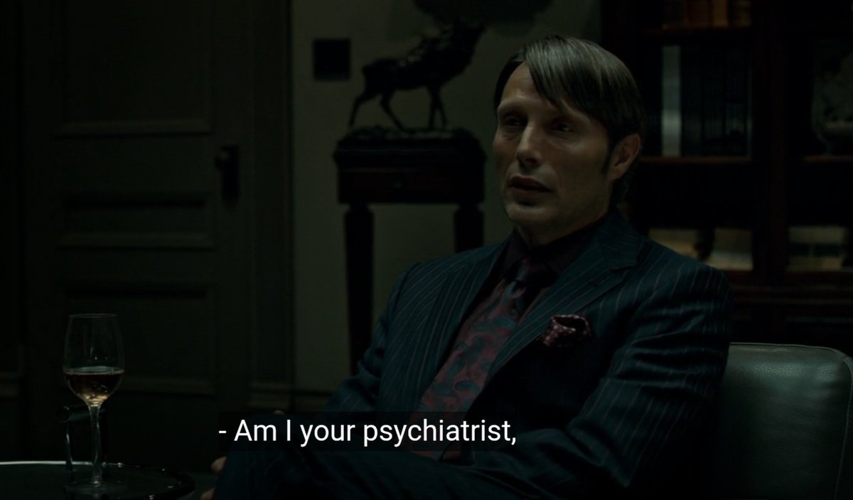 daeiznt's tweet photo. emociona que en reels quieren vender a hannibal como un alpha sigma y en realidad es un histérico preguntado que somos?? https://t.co/ywEgiH46OK