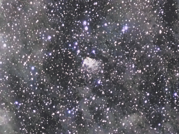 szBene42's tweet photo. its so dim, poor polarissima cluster got blown out https://t.co/mxu5GT6b0R