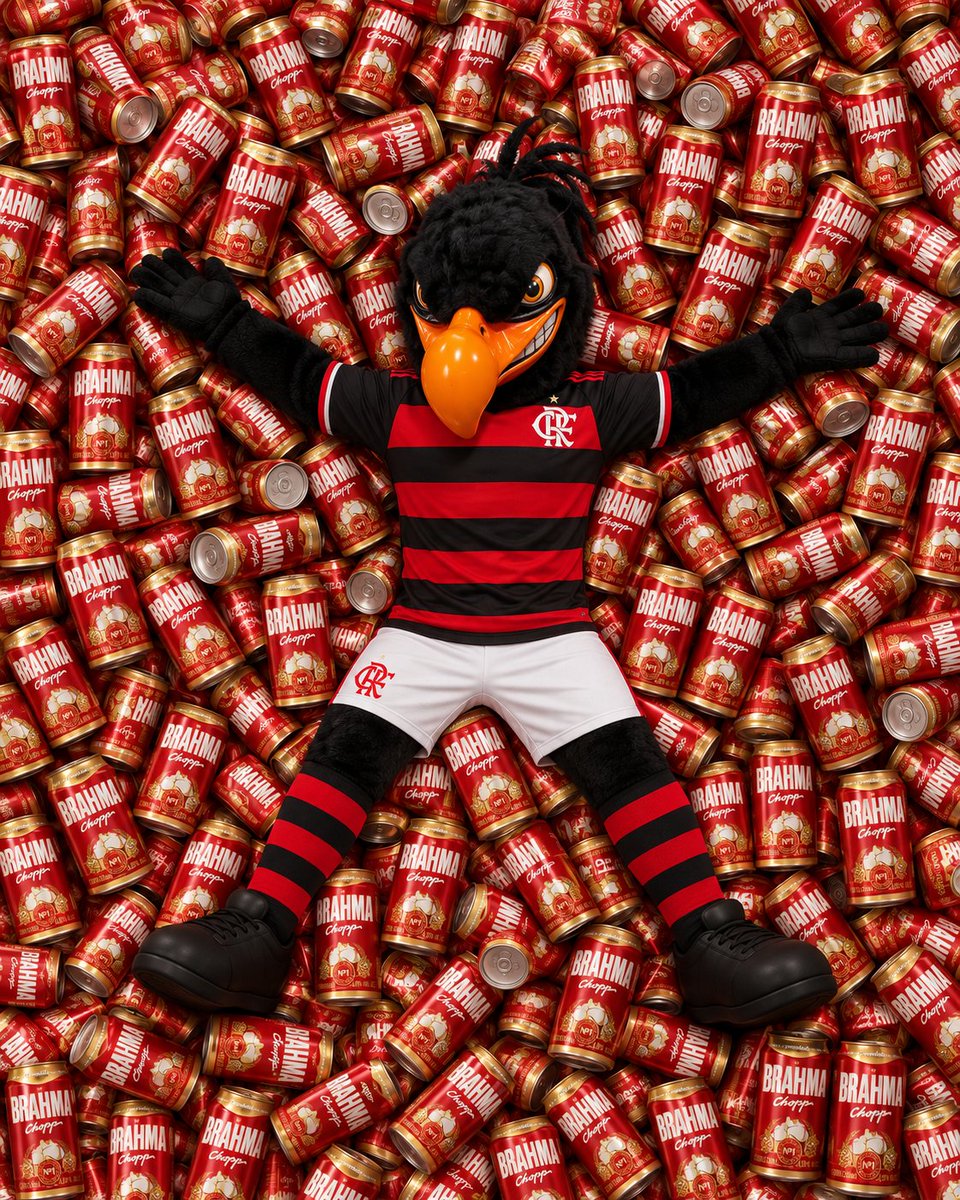 BrahmaCerveja's tweet photo. Você é flamenguista e ganhou Brahma de graça, porque o Flamengo venceu cinco jogos seguidos. 😏🍻 https://t.co/RNFMi68FIS