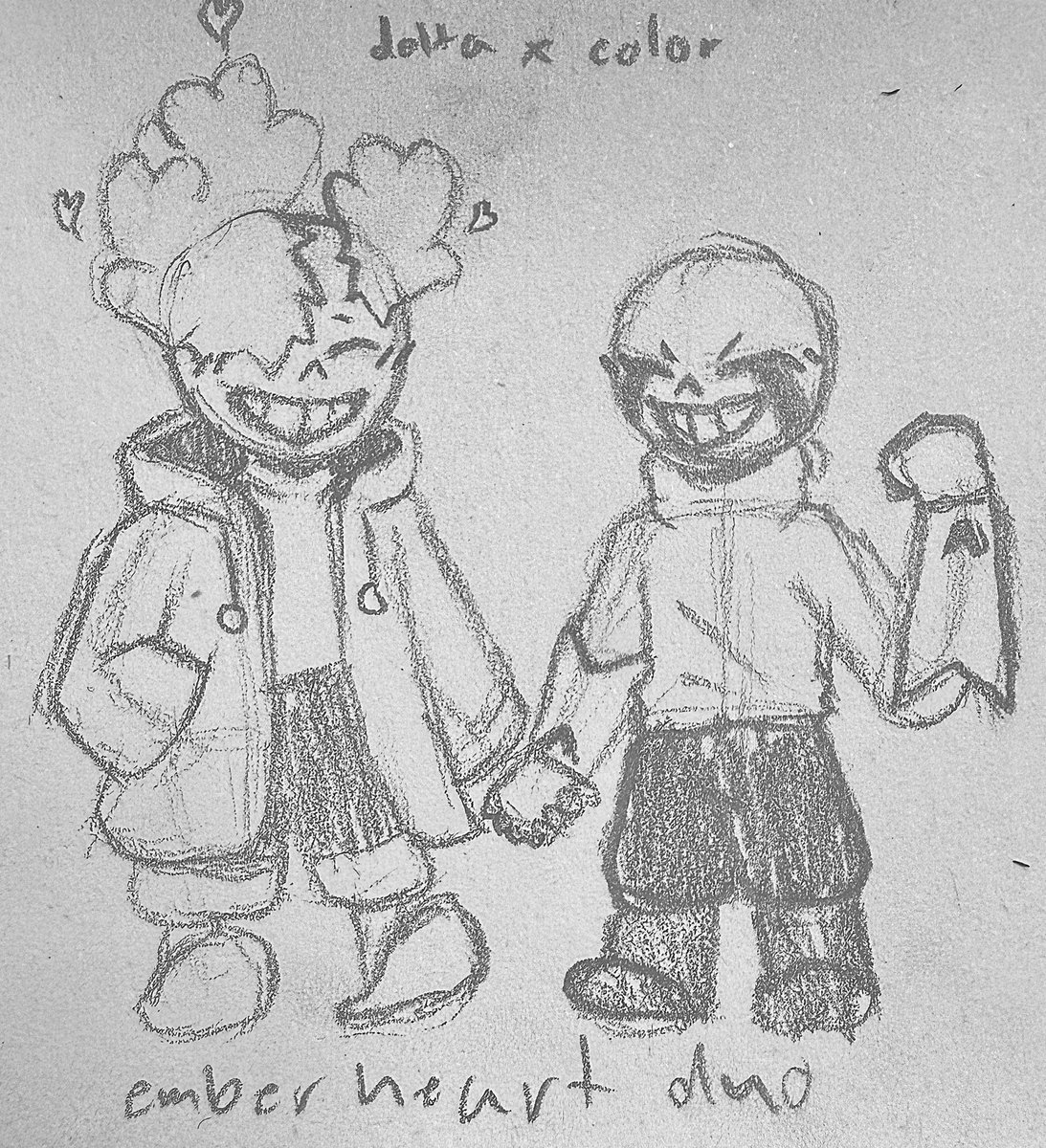 CJester_1983's tweet photo. I think I might ship #deltasans and #colorsans together :3c (they’re so cute together X3)
#othertale #ultratale #deltacolor #colordelta #deltaxcolor
Color belongs to superyoumna
Delta belongs to animatedzorox https://t.co/wD41Z4V3Fu