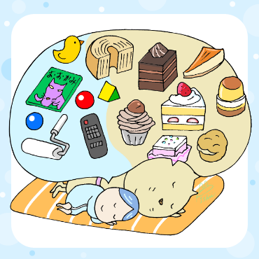 peterishii's tweet photo. 好きなものがい〜っぱい❗️🍰💕
https://t.co/lyuw0bGtty #LINEスタンプ #赤ちゃん #ゆるかわ #子育て https://t.co/RGCkI01u6s