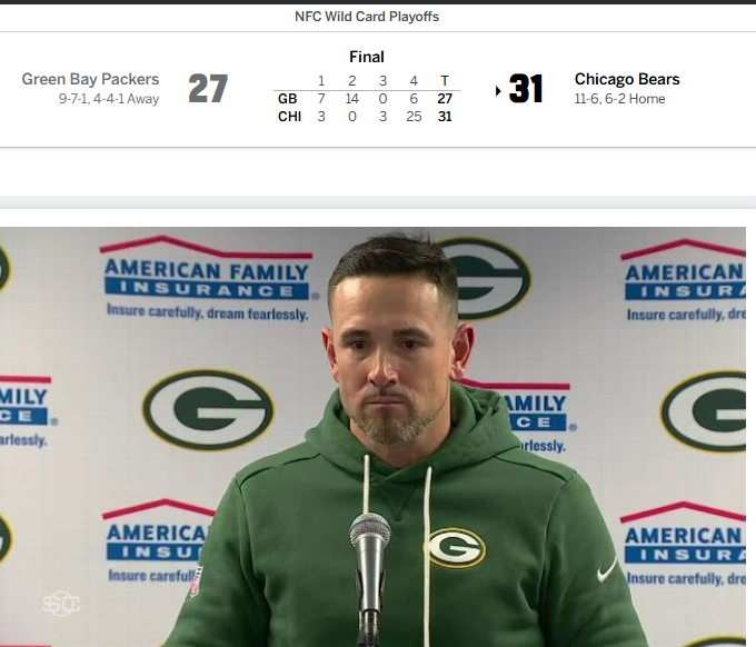 PackersBR's tweet photo. Eu prometi que não iria ser o ADM chato que fui. E não serei.

E fica só uma frase: Não houve aprendizado algum! O Packers segue errando os mesmos erros e isso é inaceitavel. https://t.co/OudZSTqmo5