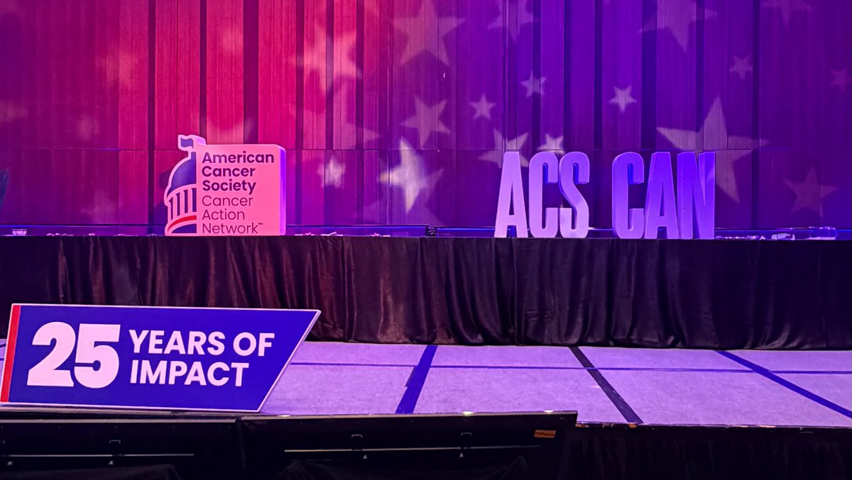 ACSCAN's tweet photo. Our National Advocacy Leadership Awards Ceremony is happening now at #CancerLobbyDay! Make sure to check back tomorrow morning to see the winners and celebrate their accomplishments 🙌 https://t.co/1Yb5RLTbVy