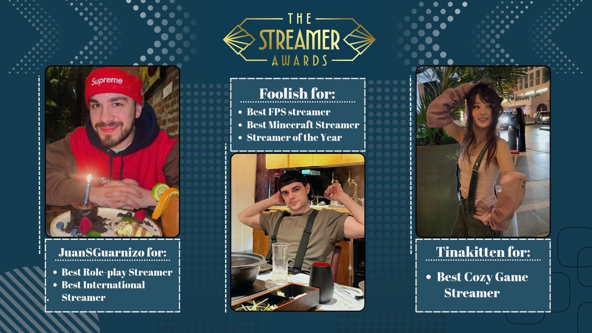 Yummi738982's tweet photo. No olvidén votar por el #sillytrio en los Streamers Awards! 
 | 
╰╼ׄ Link: https://t.co/KbjTQT8iWi… https://t.co/1EEQEoftH9