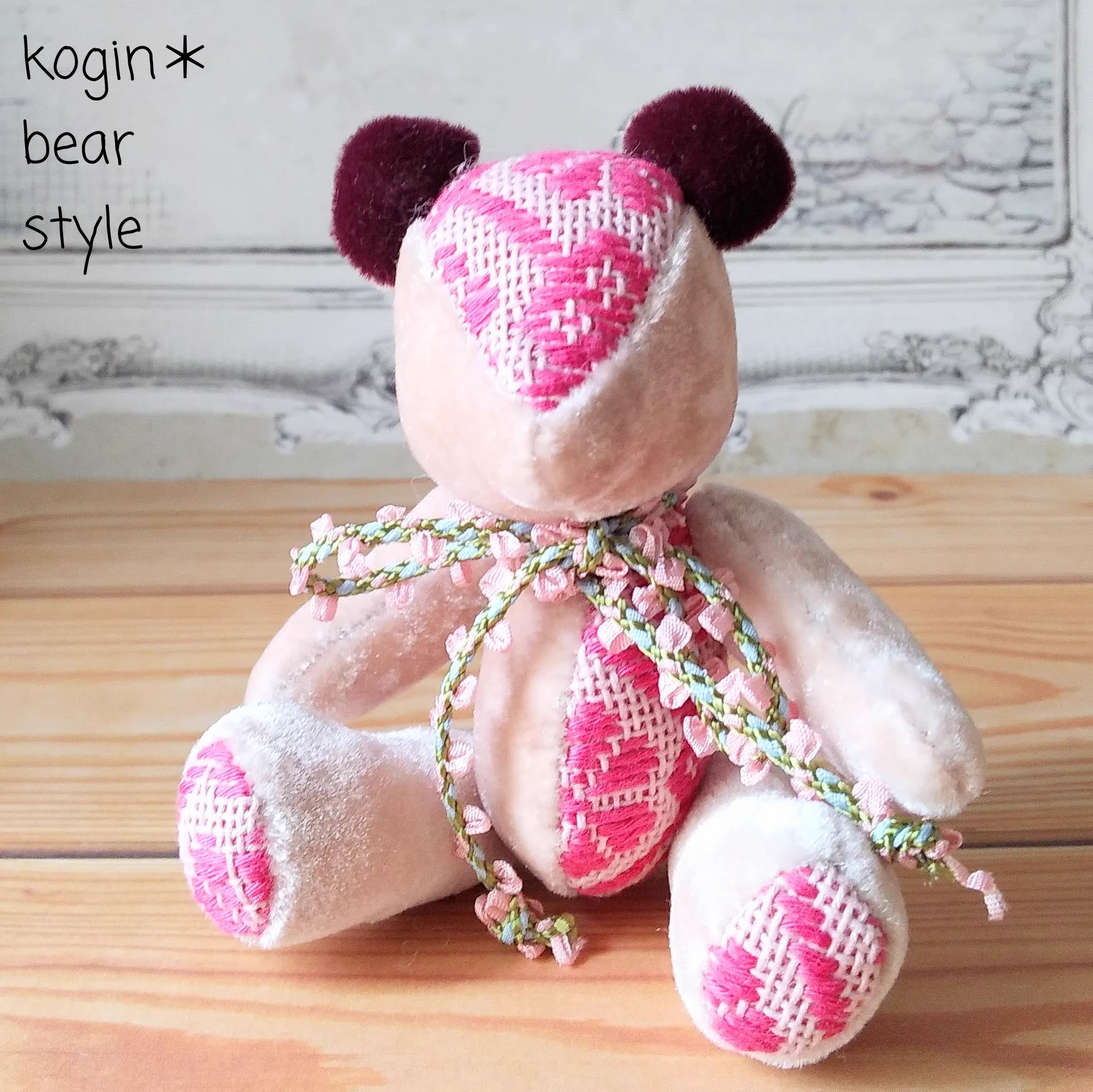 こひろ＠こぎん刺しのテディベア作家 kogin＊bear style on X