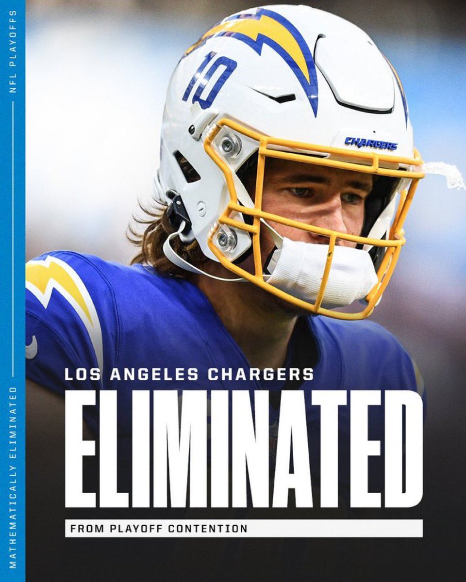 RunItBackHerbo's tweet photo. The Los Angeles Chargers have been eliminated from playoff contention https://t.co/NETRqQgMbH