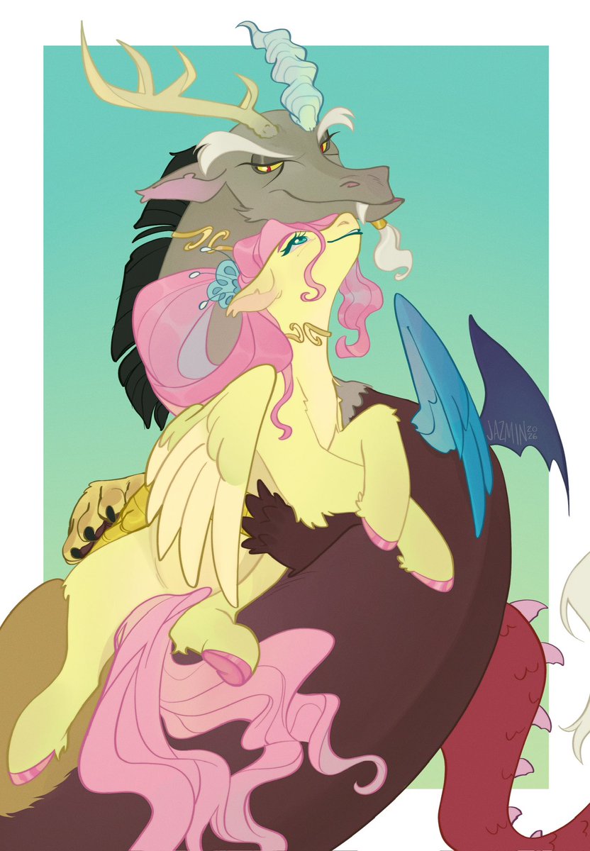 ItzJazzyJazzin's tweet photo. Roommates 🦋🫖🐉 #mlp #fluttercord https://t.co/BoomuHTu3r