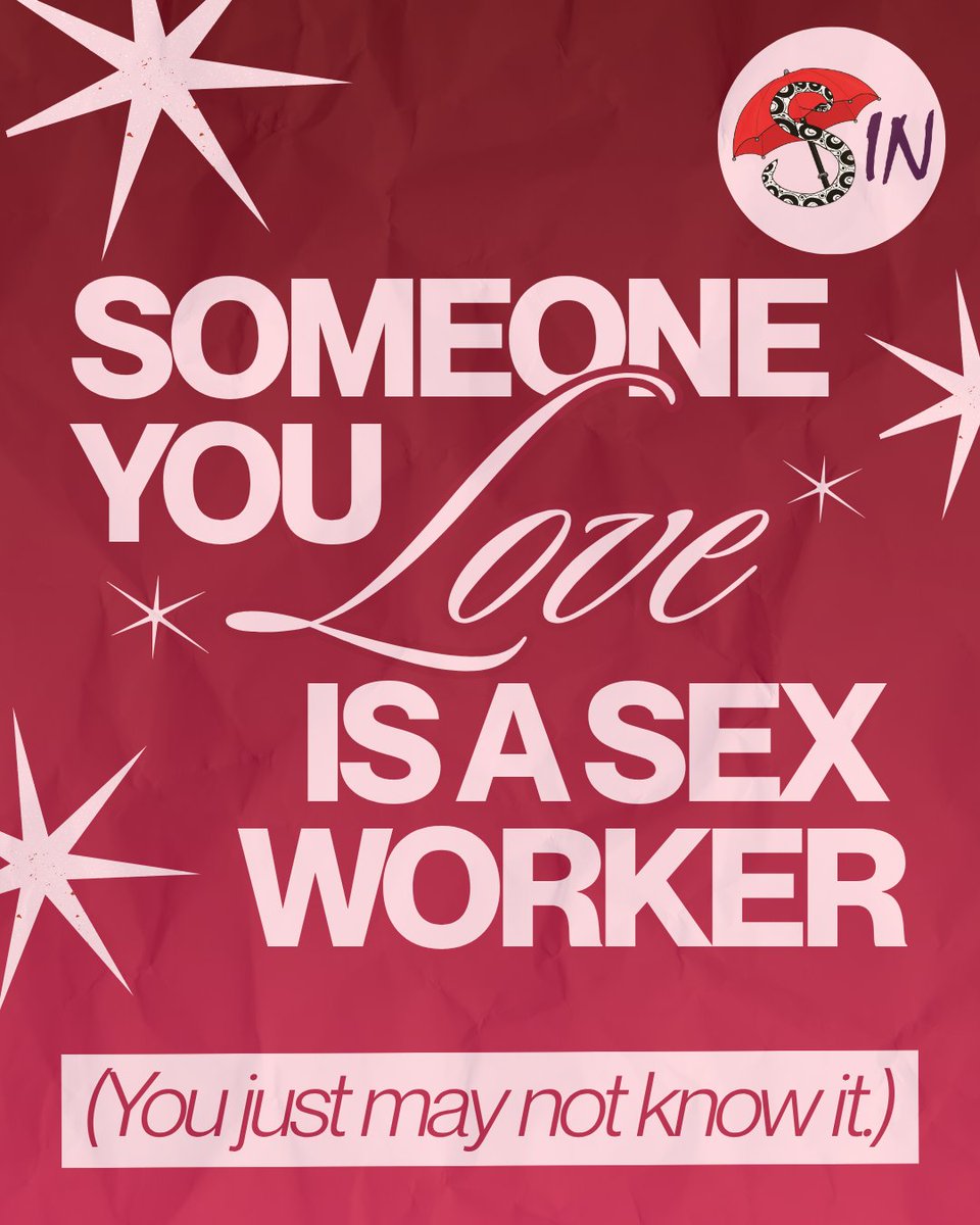 SIN_SouthAus's tweet photo. September 14th is Sex Worker Pride Day!☂️
Sex workers are members of your community – we are your neighbours, colleagues, classmates, friends, and loved ones.
We are diverse, we have agency, and we deserve the same rights and recognition as everyone else. ❤️ https://t.co/vgBHtrTGoS
