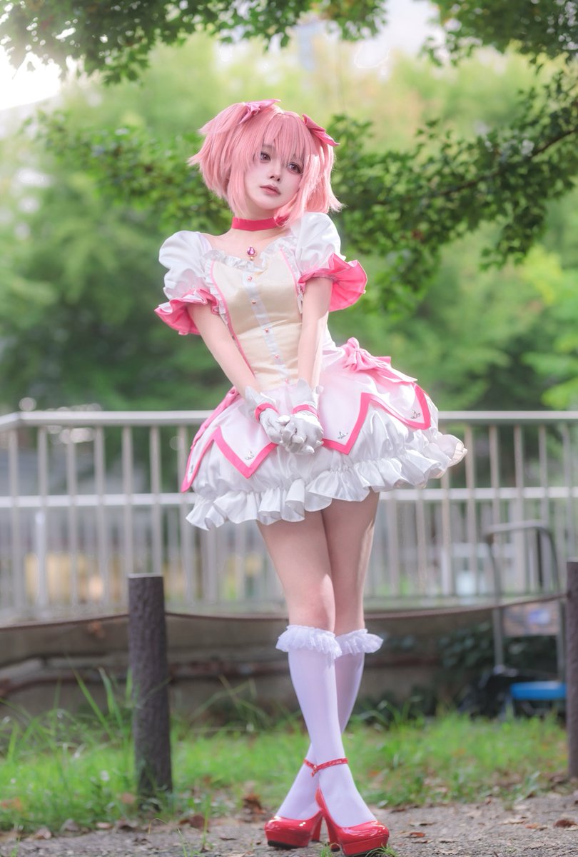 5___5A's tweet photo. 鹿目まどか cos https://t.co/csIwHoUULH