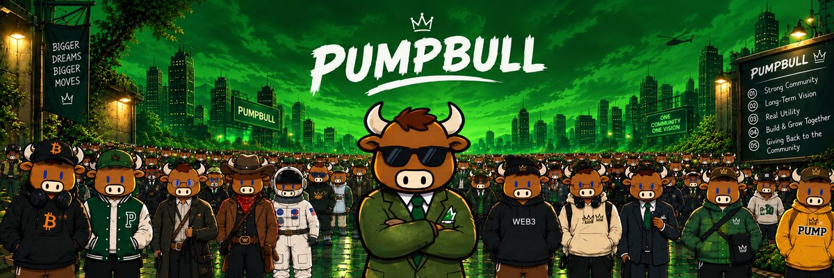 finixdavid's tweet photo. Decided to spicy u things 😜
Seems a little bit dull, created a new banner also
@PumptheBull what do you think ?

$PUMPBULL  #PumpTheBull https://t.co/iLcd9KRrNf