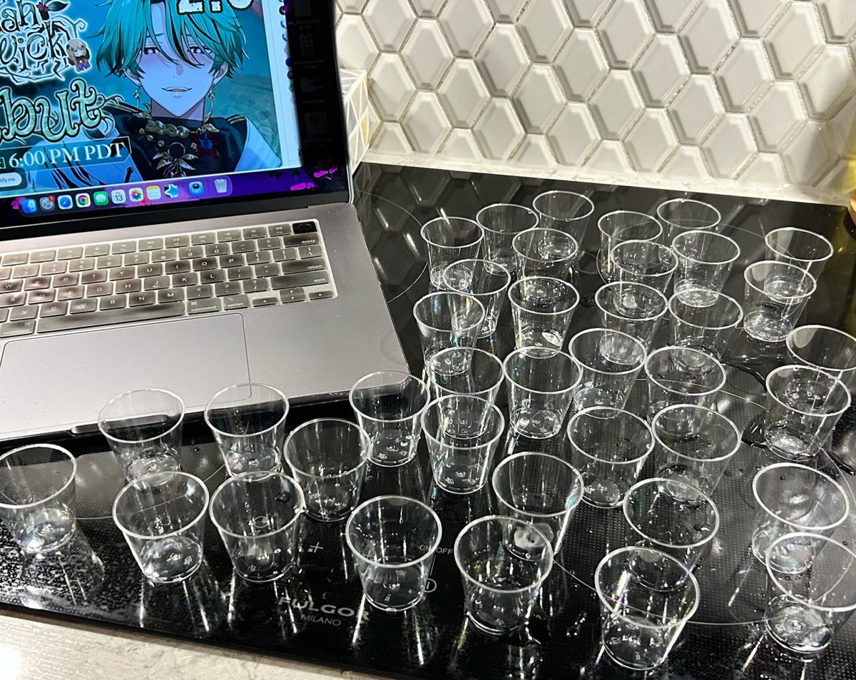 tscilaer's tweet photo. @/dolliehann counted 38 hime-samas so here we go 😋 

good luck on your 2.0 debut! i wonder how much more vodka i'll need after this #SolanFernwick https://t.co/plTy68j926