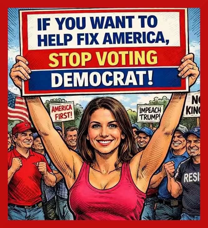 Grace_4America's tweet photo. IF YOU WANT TO HELP FIX AMERICA, STOP VOTING DEMOCRAT! https://t.co/3bgyQNDaIH