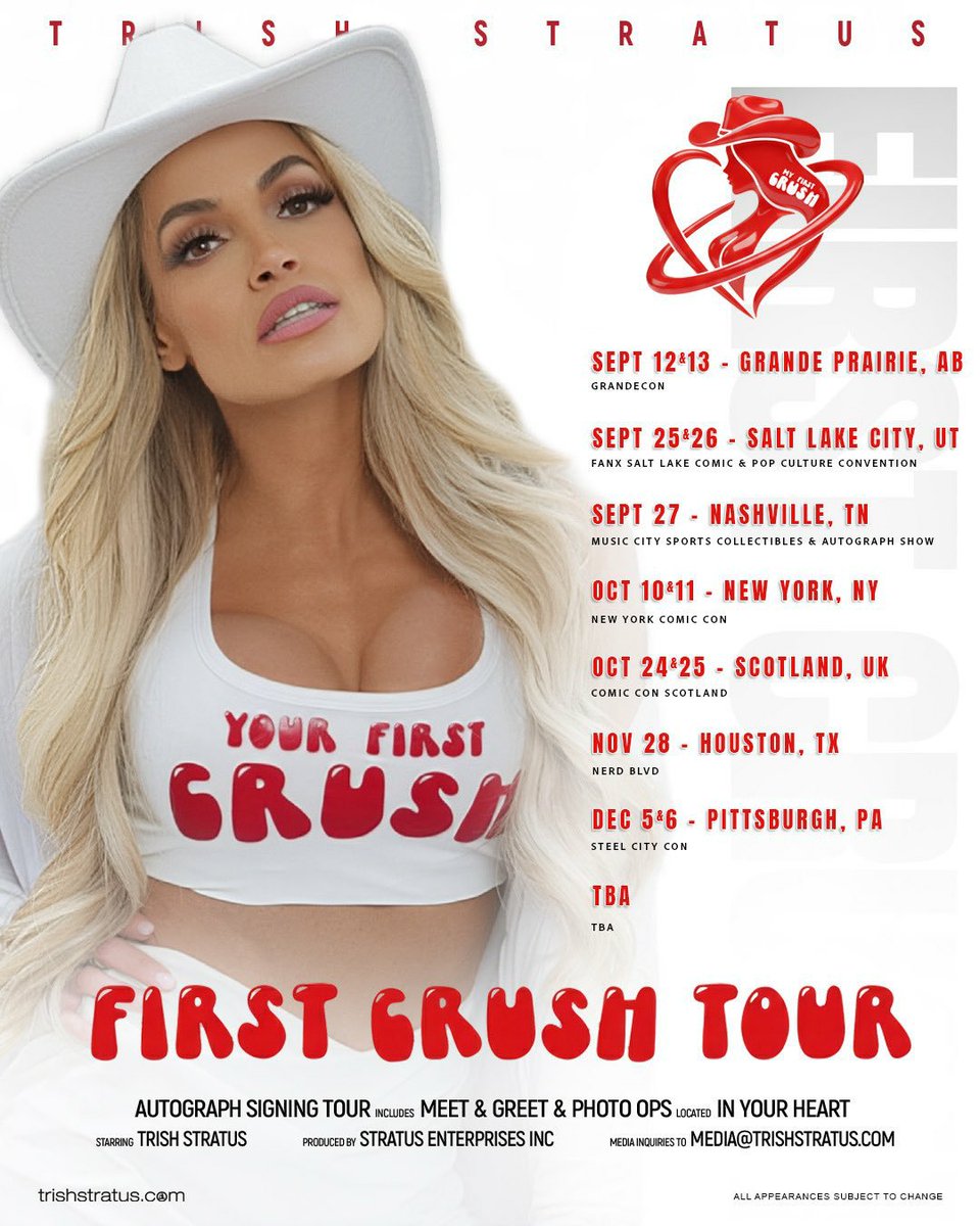 Trishstratus334's tweet photo. Meet and greet https://t.co/fNq0PZQe7b