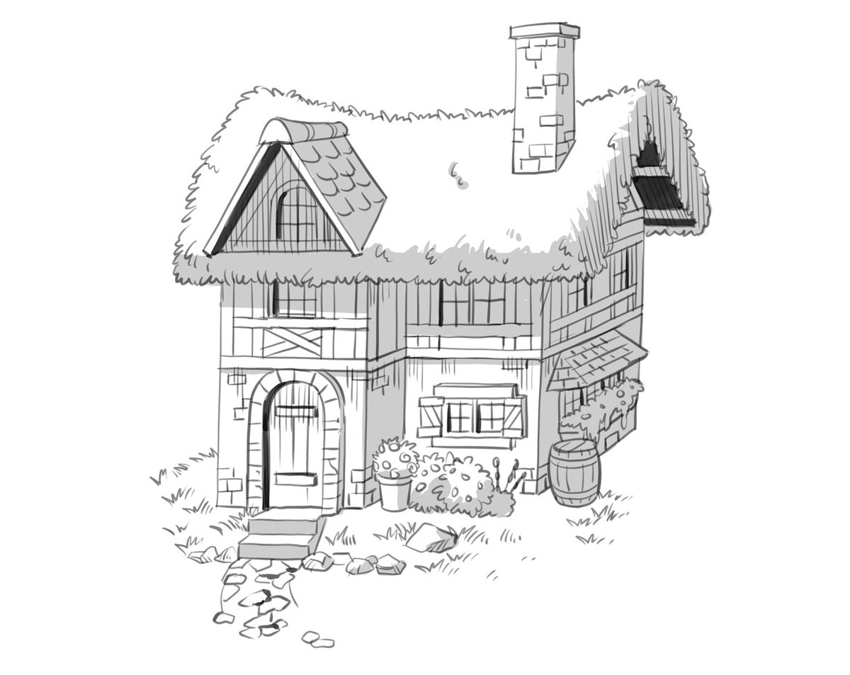 Desquolor's tweet photo. an inn or something https://t.co/MbBfPtKfxl