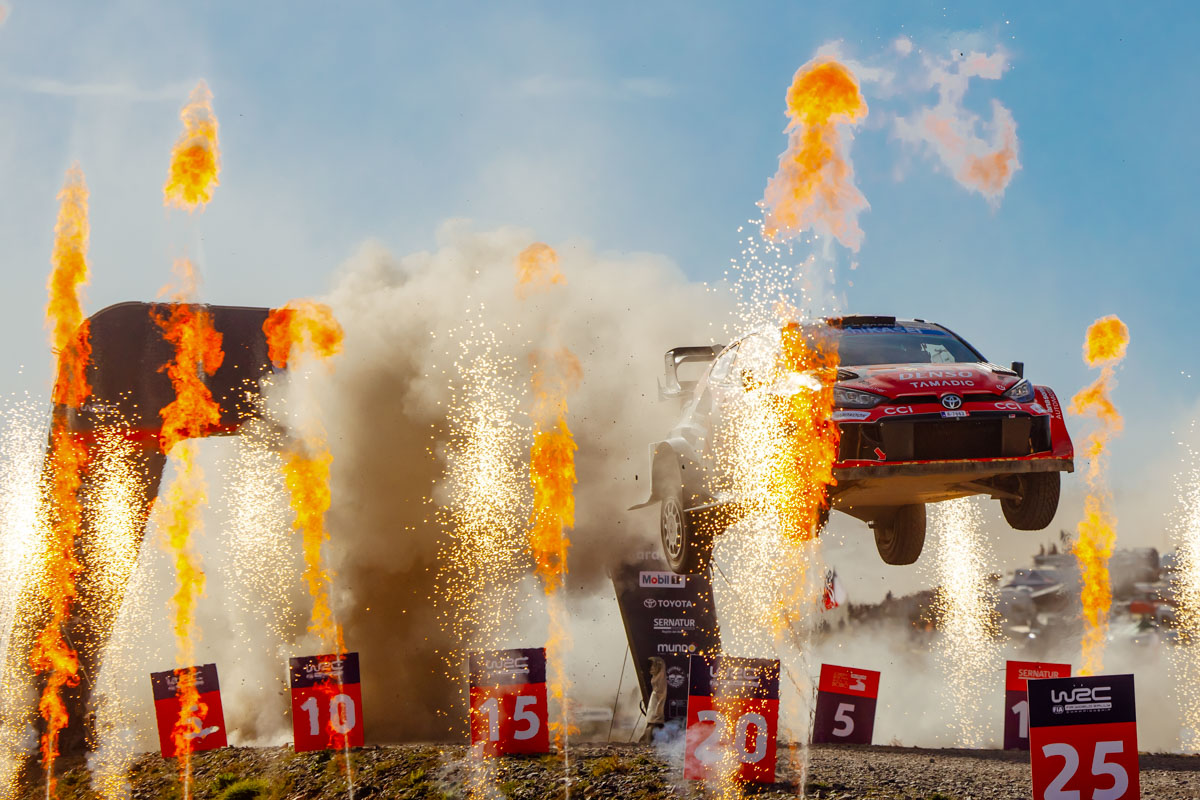en_toyota's tweet photo. Rally Chile: Day 3
TGR-WRT celebrates record-equalling title with Solberg win

https://t.co/oSksejbECq https://t.co/GP3Ohlwx58