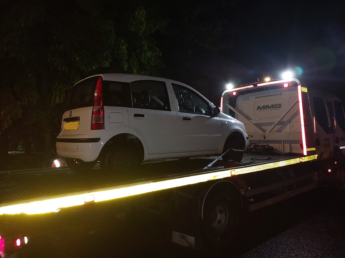 StMatthewsWMP's tweet photo. #SEIZED | On 14/09 officers located this uninsured, untaxed vehicle with a failed MOT.
The driver was found in possession of cannabis.
As he passed his test 3 weeks ago he'll now likely lose his licence when he receives 6 points.
DVLA medical referral to follow.
#SaferTownsSummer https://t.co/Zsbt5Pv5ba
