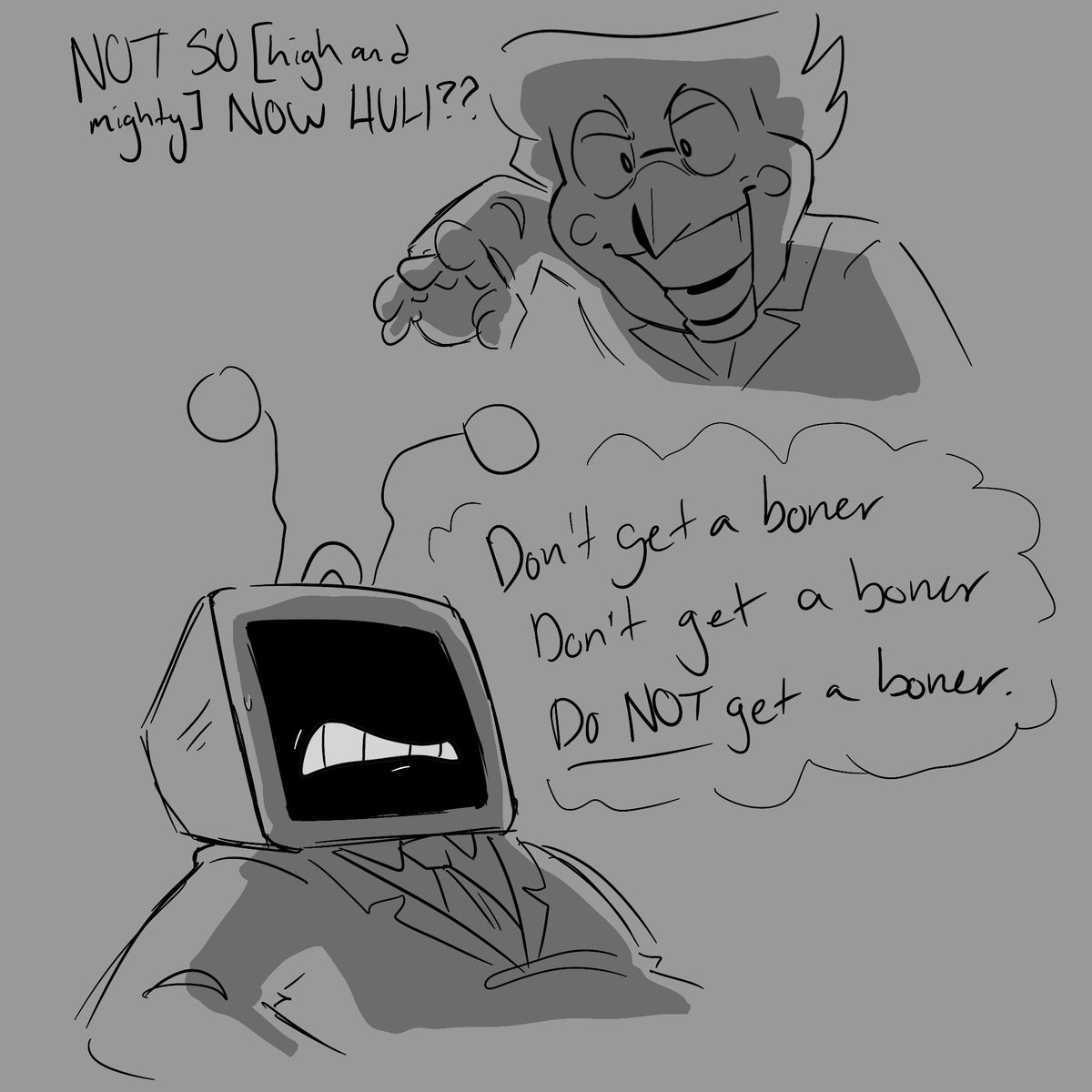 Lokisis718's tweet photo. Defernull Tenna x Deltarune Spamton can anyone hear me https://t.co/J9K54mXtmM