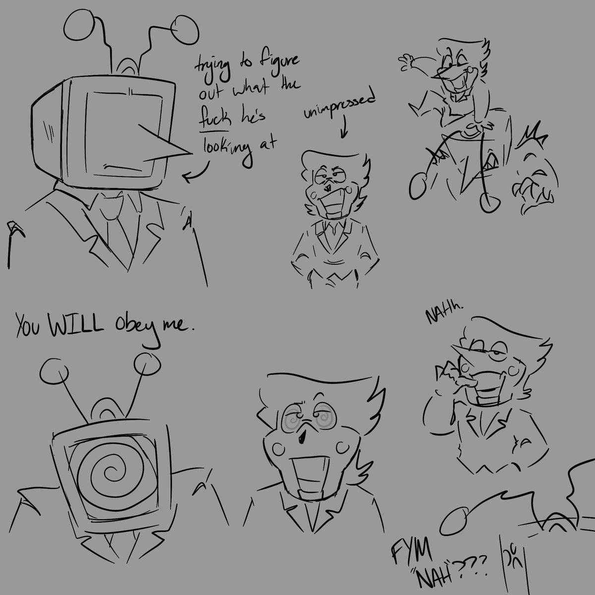 Lokisis718's tweet photo. Defernull Tenna x Deltarune Spamton can anyone hear me https://t.co/J9K54mXtmM
