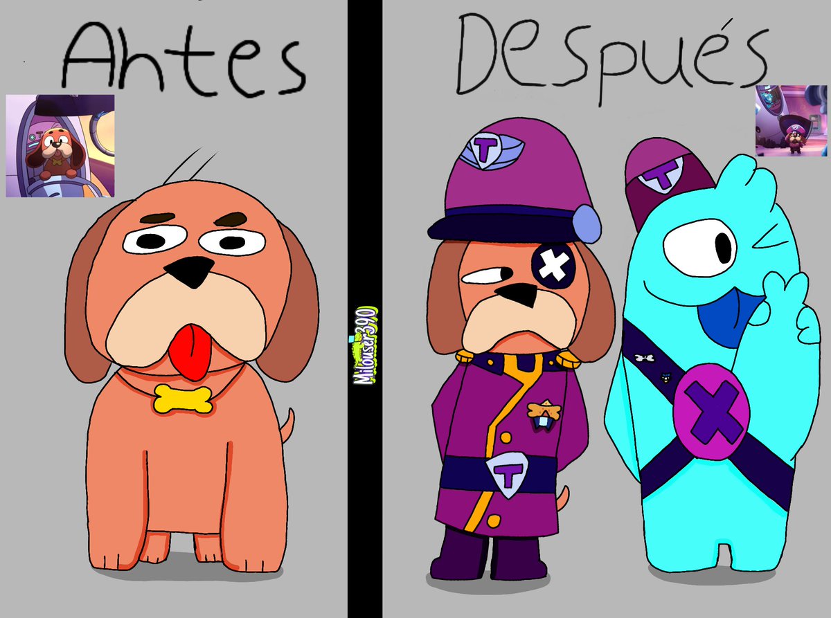 Milouser390's tweet photo. Cómo se veía Ruffs antes de ser enviado al espacio. #BrawlStars #brawlstarsart #brawlstarsfanart #BrawlStarsRuffs #Ruffs https://t.co/VVP8g3aihl