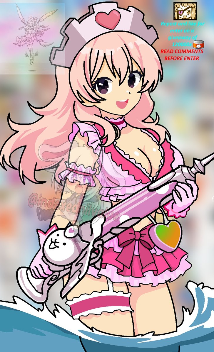 IndexedNilValue's tweet photo. Summer Nurse Cat (Cat food Giveaway)  #TheBattleCats #にゃんこ大戦争

Repost and Like for enter on a cat food give away (Details on comments) https://t.co/y5RctOp9t8