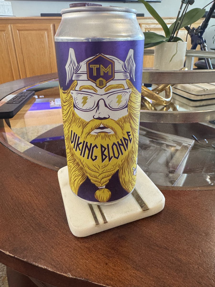 mhthedean's tweet photo. Had to celebrate with a Viking Blonde!! https://t.co/4pb31fQkz8