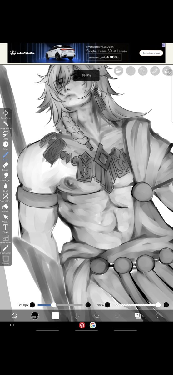 fretka_mumma's tweet photo. #mydei
Artblock so bad, i spend lat hour redrawing his nipple /spoiler/ The pecks need to go bigger. https://t.co/jB2HwO1SNB