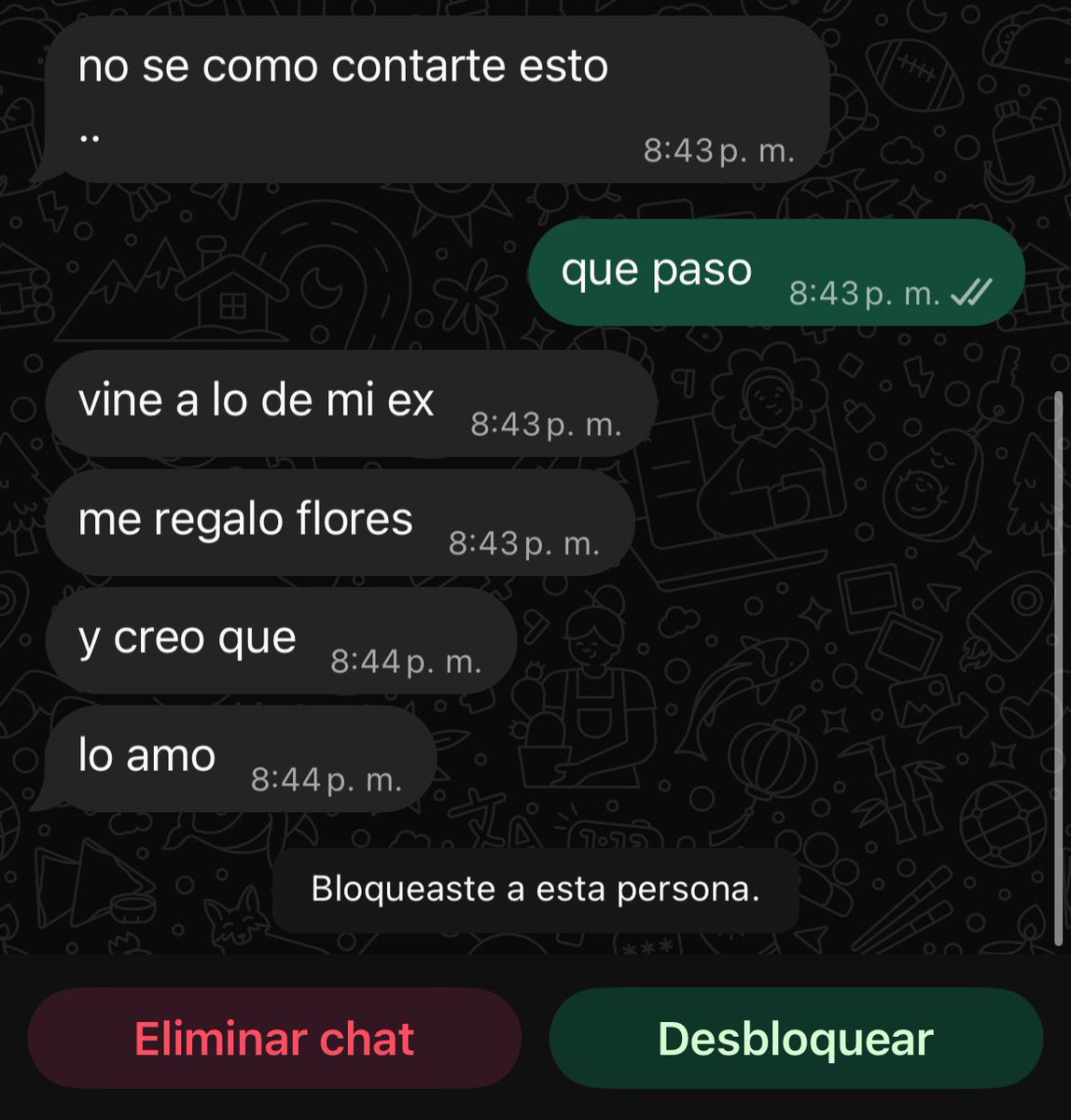 insinsli's tweet photo. definitivamente el amor no es para mí, no pienso interactuar con una mujer nunca más. https://t.co/mF8o31dI6A