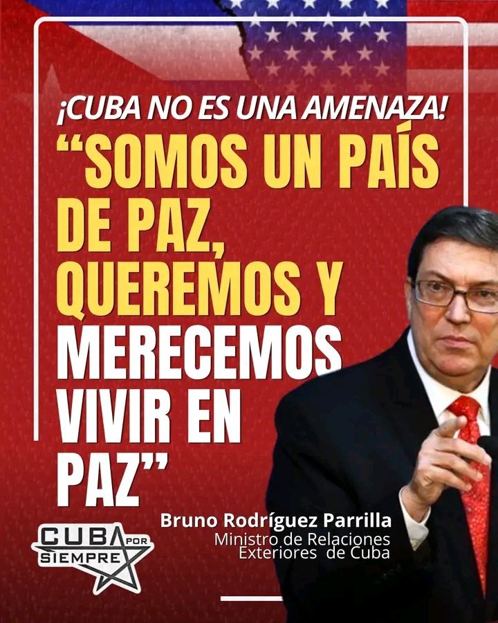 JHGcasanova's tweet photo. #Cuba no es una amenaza.  El bloqueo sí. #LatirAvileño #SinPerderUnDía @DiazCanelB @DrRobertoMOjeda @PartidoPCC @AlfreMene37409 https://t.co/nac2VOHSPE