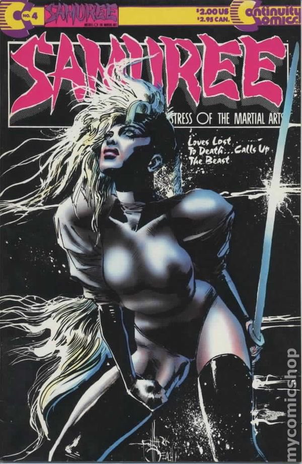 SeclusionStudio's tweet photo. Well. I’m no #NealAdams. But I think my first attempt at #Samuree wasn’t terrible.. for a card. Plus I did get some good recommendations for crowdfunded characters. Anyone interested in me drawing that? #comics #indiecomics #ReadComicsYouLike https://t.co/05sIXJSufl