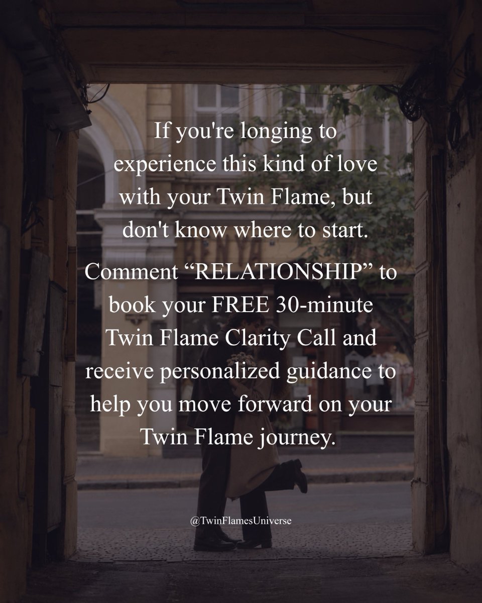 TFlamesUniverse's tweet photo. Thereโs something so beautiful about finding the person you can look at and simply know, โItโs you.โ ๐ค
.
.
.
#twinflame #twinflamejourney #twinflameunion #tfunion #twinflameconnection #spiritualawakening https://t.co/cE6iPmtrLC