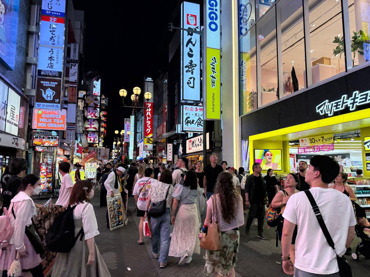 Alek_Z_Nowak's tweet photo. Tradycyjnie Japonią wieczorem 😉. Tym razem Osaka. https://t.co/Bz3Hyjhubr