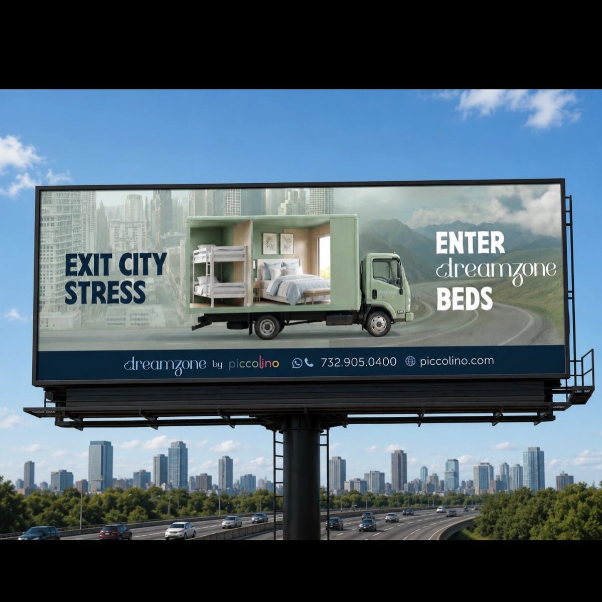 CristobalK58948's tweet photo. We didn’t market beds. We marketed relief. People remember feelings, not products. Dreamzone’s campaign focused on stress-free service and helping customers settle into summer homes with ease. Sell the feeling people want to experience. https://t.co/gzIb6jG67U