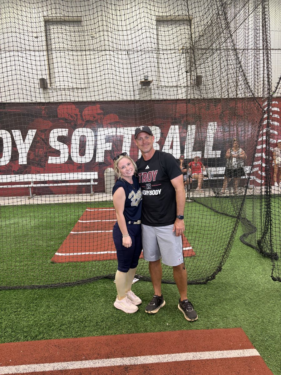KinleyH2028's tweet photo. Had the privilege of attending camp at Troy University it was great!!! Had so much fun learning about what it takes to be a Troy Trojan!! Thank you so much to the coaches @e_newellcoach @NateTompkins #5F’s #FAITH https://t.co/sMlXs9yfXb
