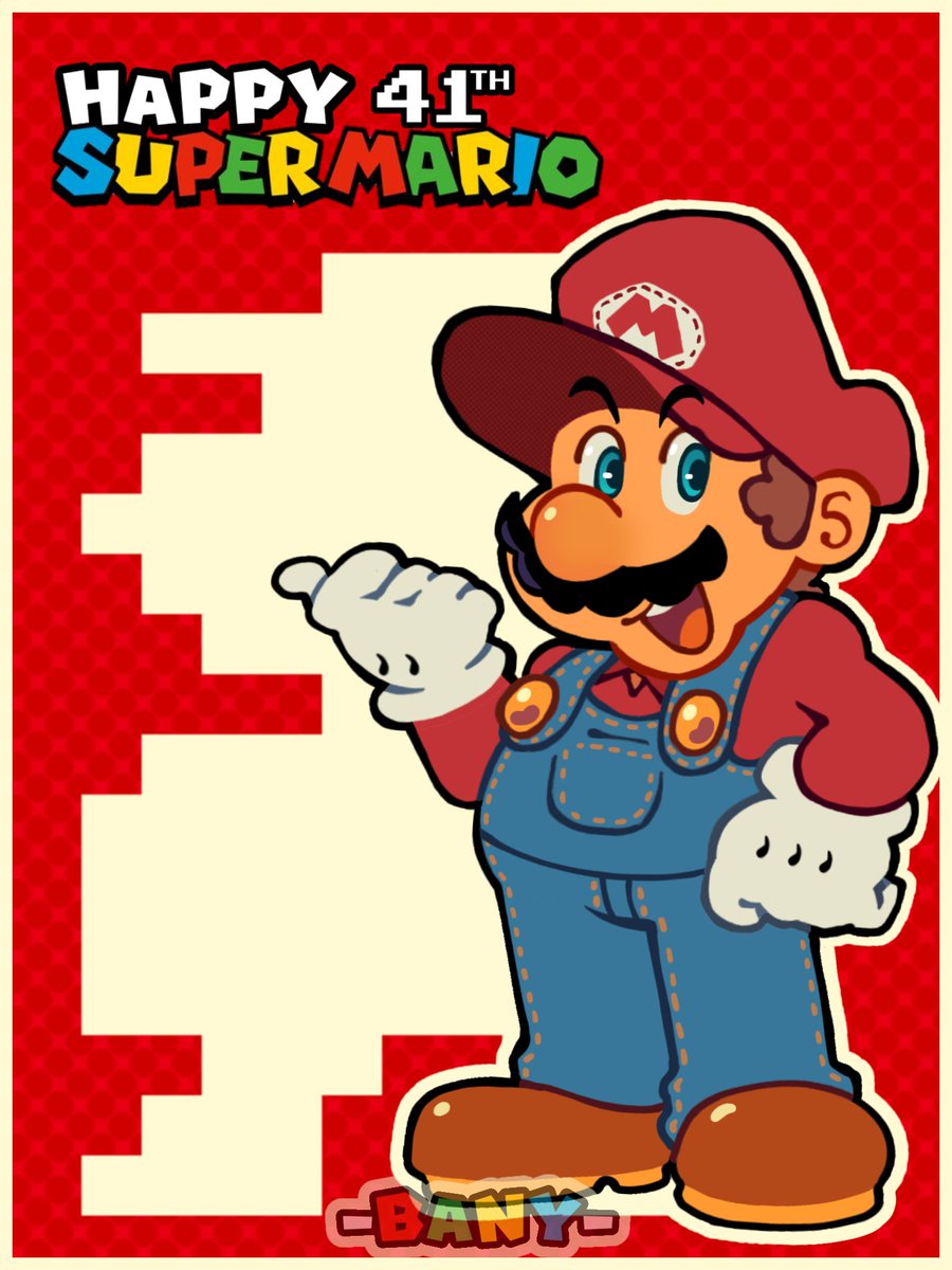 Bany_Sunshine64's tweet photo. HAPPY 41TH ANNIVERSARY FOR MY DAD!!!! 
#SuperMario #doodleart #fanart https://t.co/FwKM1374P3