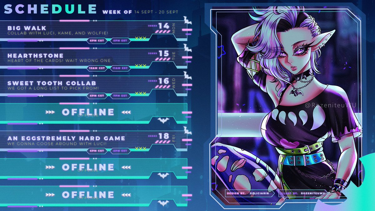 KoopsieKoo's tweet photo. ⌞weekly schedule⌝ ┈➤. sept 14-20
⚠︎ Times and streams are subject to change.
ᵎ!ᵎ Streams: https://t.co/7yJgL5fn7y
ᵎ!ᵎ YT: https://t.co/cnHiX8ofFK
ᵎ!ᵎ Tags: #KoopsLive #KoopsArt #KoopsClips #KoopsGoneWild
ᵎ!ᵎ Links: https://t.co/ZSPzKJ8GTF https://t.co/6dJV23jLlb