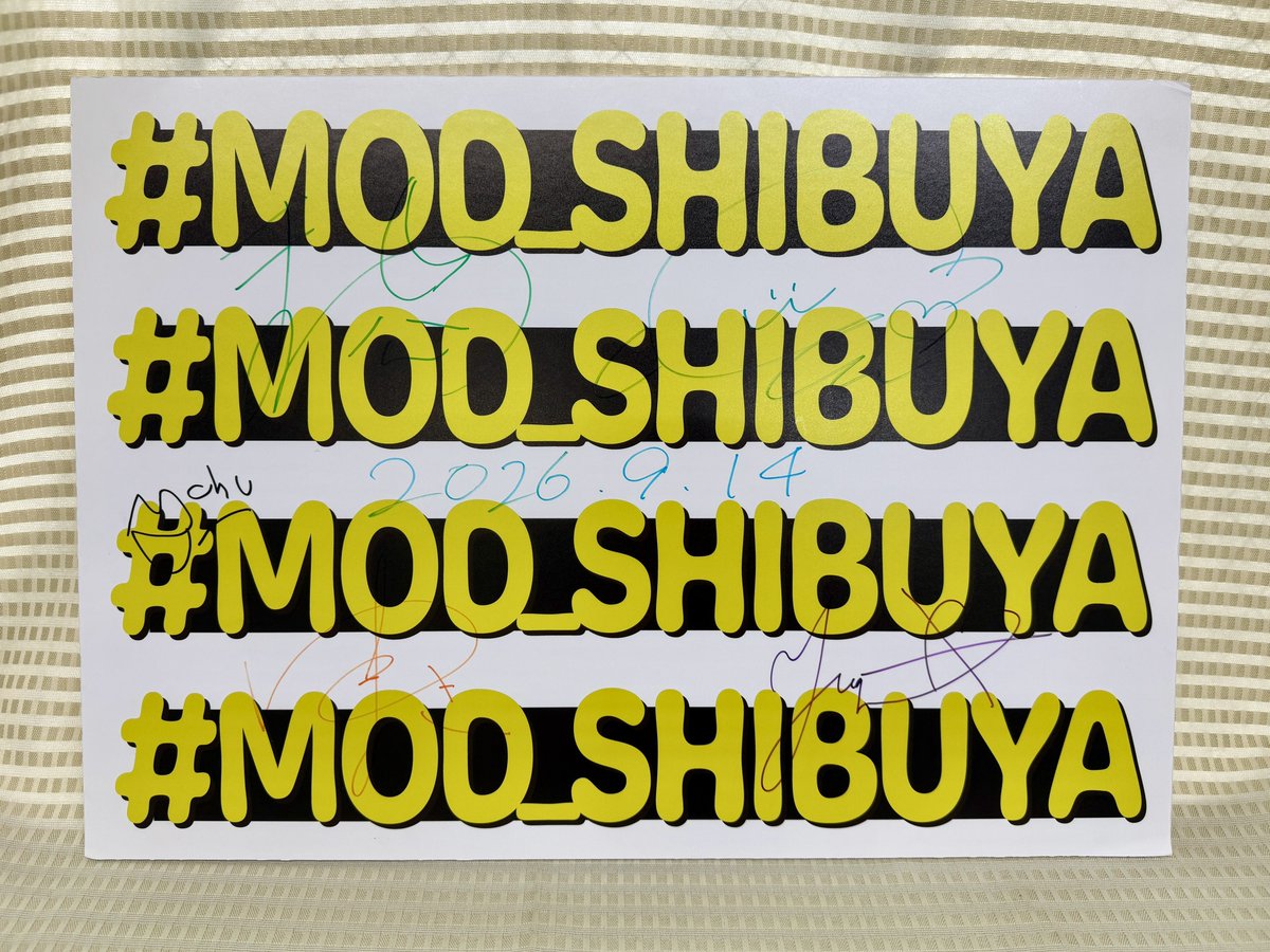 sheutan's tweet photo. #MOD_SHIBUYA
#RAY #_RAY_world 
ありがとう楽しかった
皆様お疲れ様でした‼︎ https://t.co/RerITMogzN