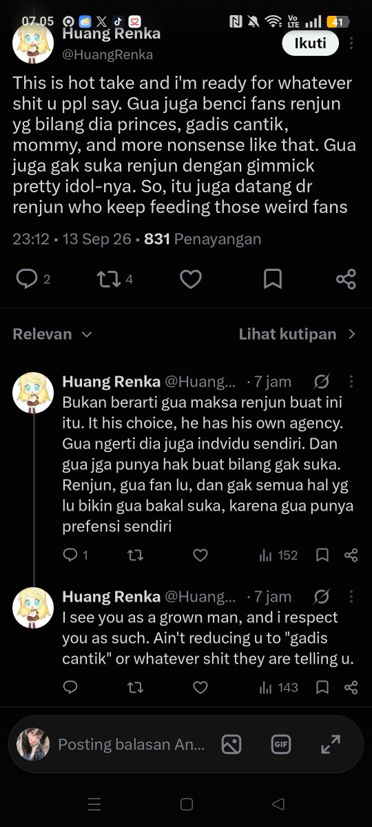 Diveintou23's tweet photo. Oke u punya prefensi sendiri, tapi kalo udh nuduh renjun gimmick dan "feeding those weird fans" padahal dia jadi diri sendiri, saran gue unstan sih, soalnya u jahat, u bukan sekadar fans yang "ada hak buat nggak suka" 

yuk rnb lagi, jangan interact https://t.co/2nwA9SpYwJ