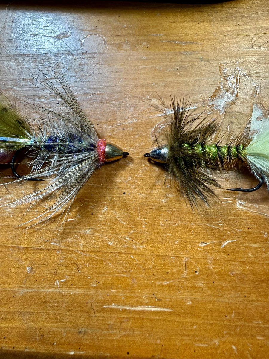Shouldbgolfng's tweet photo. Was asked for some Buggers that will push ALOT of water. I think I got it? #flyfishing #troutfishing #fish #fishing #trout #wildtrout #troutfly #coloradotrout #coloradofishing #coloradoangler #catchandrelease #flytyingjunkie #flytyingphotography #flytyinglife https://t.co/Bm5SQXierS
