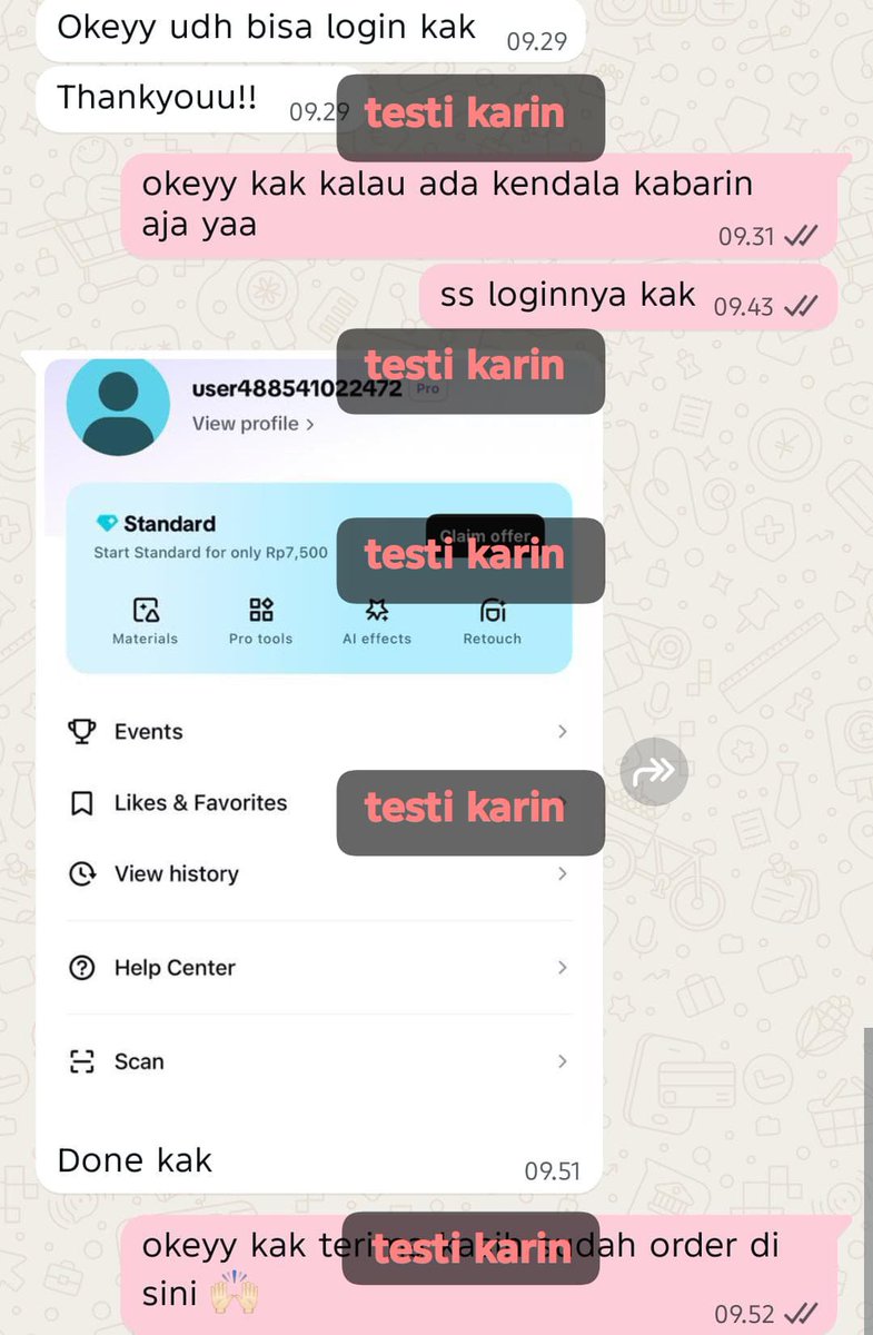 rephaulc's tweet photo. testi yt dan capcut 🤍🫶🏻 https://t.co/PzaMK8sbiI