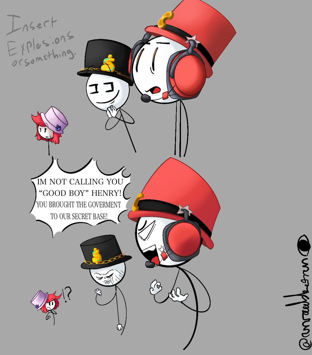 runraabbetrun's tweet photo. This is the greatest Plannnnnnn - Triple threat - toppat edition

#henrystickmin #THSC #toppatclan https://t.co/SkiwmLSIol