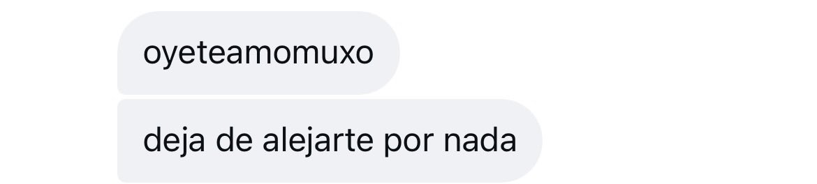 angeliinvernal's tweet photo. mi conversación más normal con la persona que más amo.. https://t.co/UCtnkuNrGB