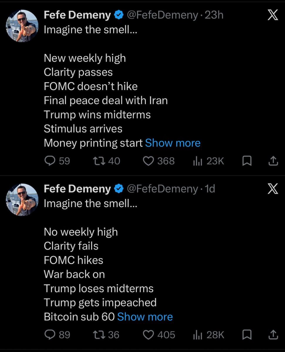 100XClub_'s tweet photo. I thought bull posting was the thing…

Maybe you guys just like the realistic views

Never been and never will be a blind moonboy https://t.co/S4FEfTQTm7