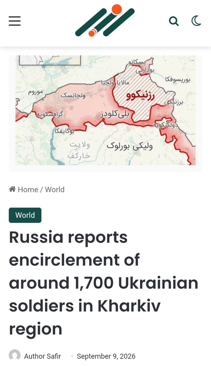boofketimo's tweet photo. ‼️ Buitenlandse media melden dat Russische troepen 1700 Ukrainse militairen eenheden in Kharkiv Ukraine hebben omsingeld, bij overgave worden ze gevangen genomen maar als Zelensky overgave weigert zullen ze allemaal worden gedood omdat gevechten dan doorgaan...!
#Telegraaf #ADnl #BNR #volkskrant #vandaaginside #Nieuwsuur #Buitenhoftv #WNLVandaag #nrc #pauwendewit #NOSjournaal #RTLnieuws #HartvNL #JinekLive #wnlopzondag #brabantsdagblad #Oranjezomer #nieuwsvandedag #Oranjezondag
https://t.co/iymOIfKXdC