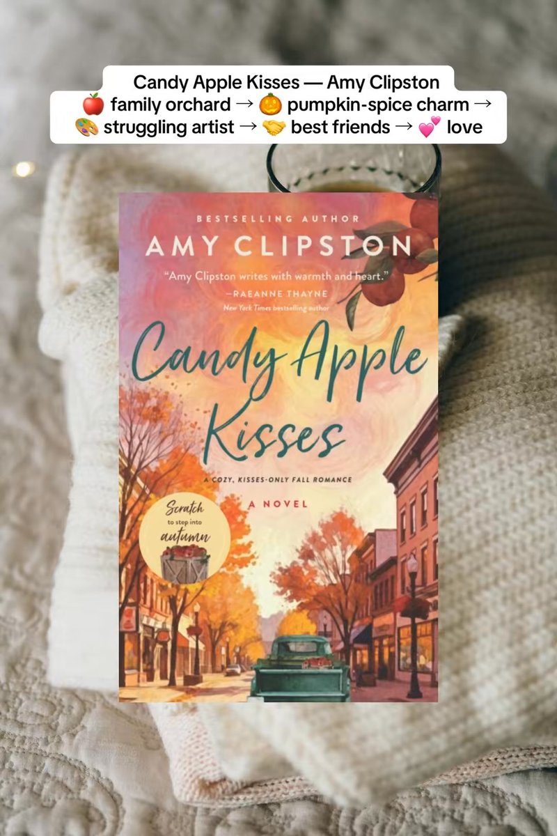 mindfullyboujee's tweet photo. A fall reading list for girls who still want all the cozy vibes ☕🍂🤍 Give me apple orchards, small towns and sweet romance—without witchcraft or open-door scenes. 🍎☕🍂 #CozyFallBooks #CleanRomanceBooks #FallBookRecommendations #NoSpiceBooks https://t.co/6f8oQiZOI5