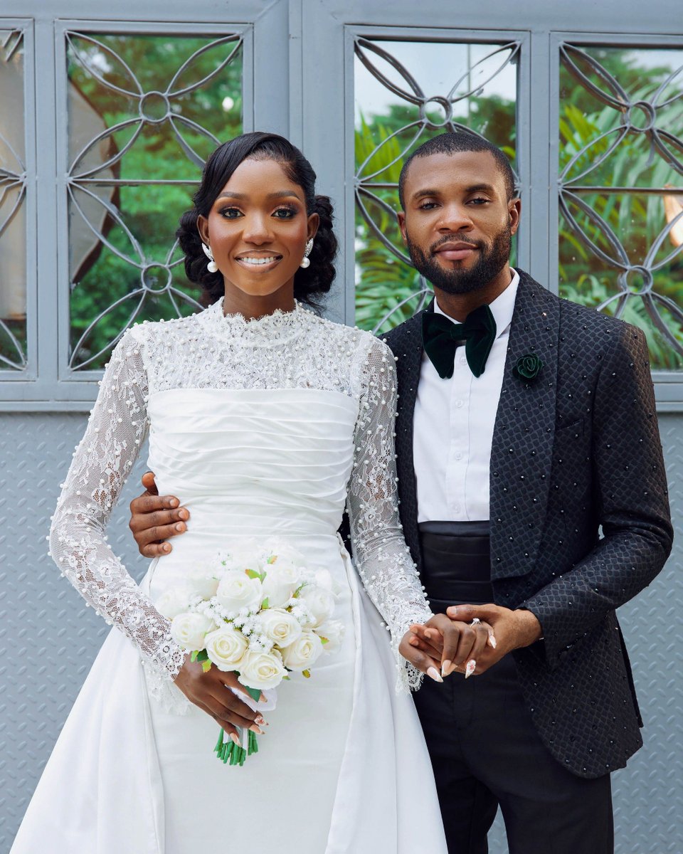 immanueljerne's tweet photo. Happy Wedding Anniversary Love @MariaOLASUKANMI.

2 Years later, &amp; you still make my heart race just like the day I saw you walking down the aisle. 

Thank you for building this beautiful life with me, one wonderful day at a time.

Thank you for standing by me Love. https://t.co/gdJmLUX7pN