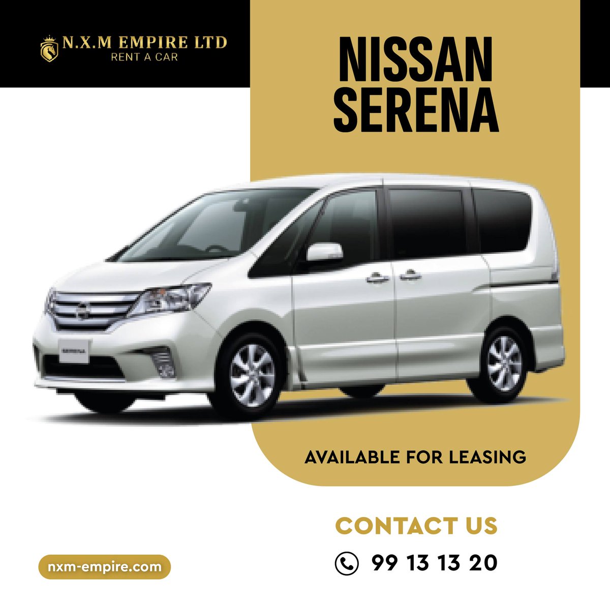 201_704's tweet photo. Family adventures, upgraded. Lease the spacious NISSAN SERENA for €870 + VAT. Comfort, style, and room for everyone. Contact us for details. https://t.co/ZGszKIGtzT