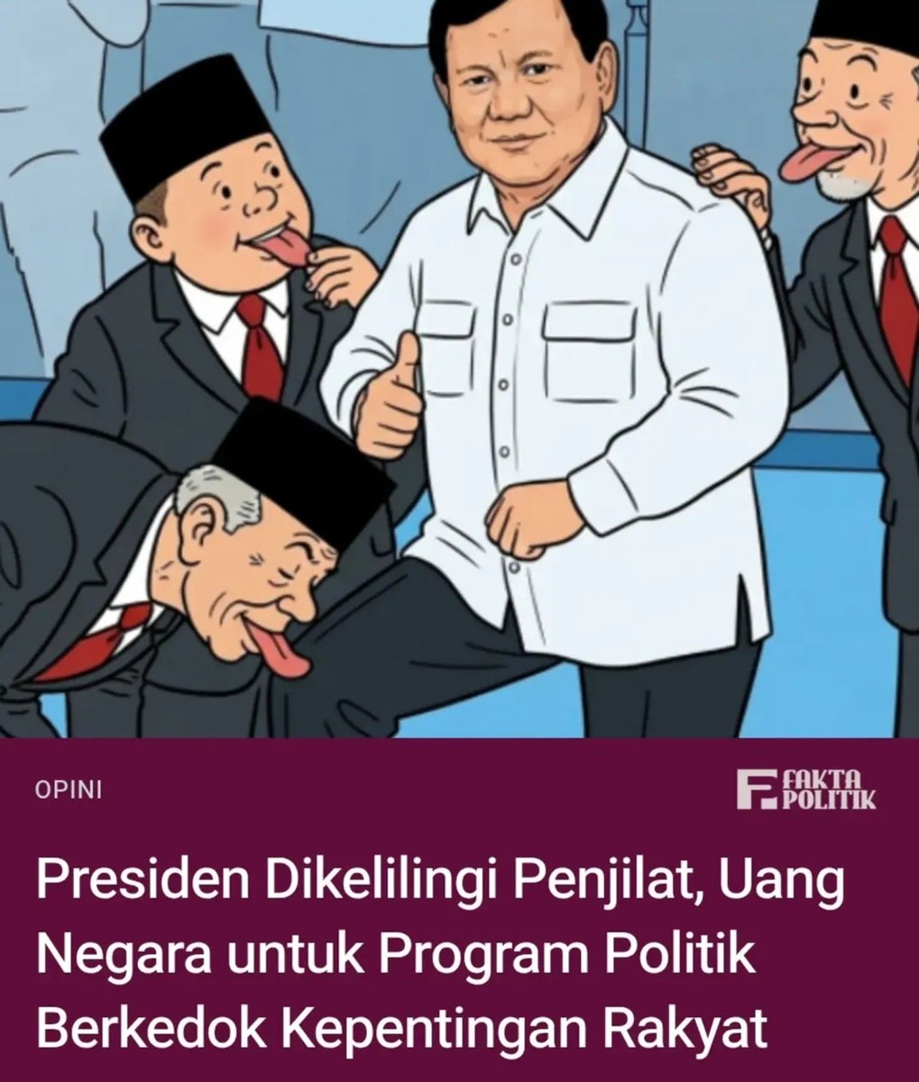 kenhans03's tweet photo. Dan kritik terhadap pemerintah dianggap penting untuk memastikan tidak berjalan tanpa kontrol dan mendorong transparansi dalam penggunaan anggaran negara...

Ttd 
Penjilat. https://t.co/UqmXDHb0Bj